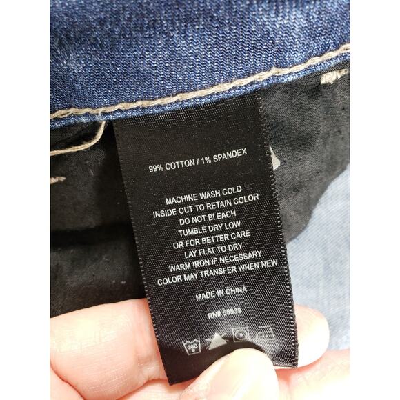 Kut From The Kloth Jeans Size 14 Womens Blue Pants Denim Catherine Straight - Picture 4 of 13